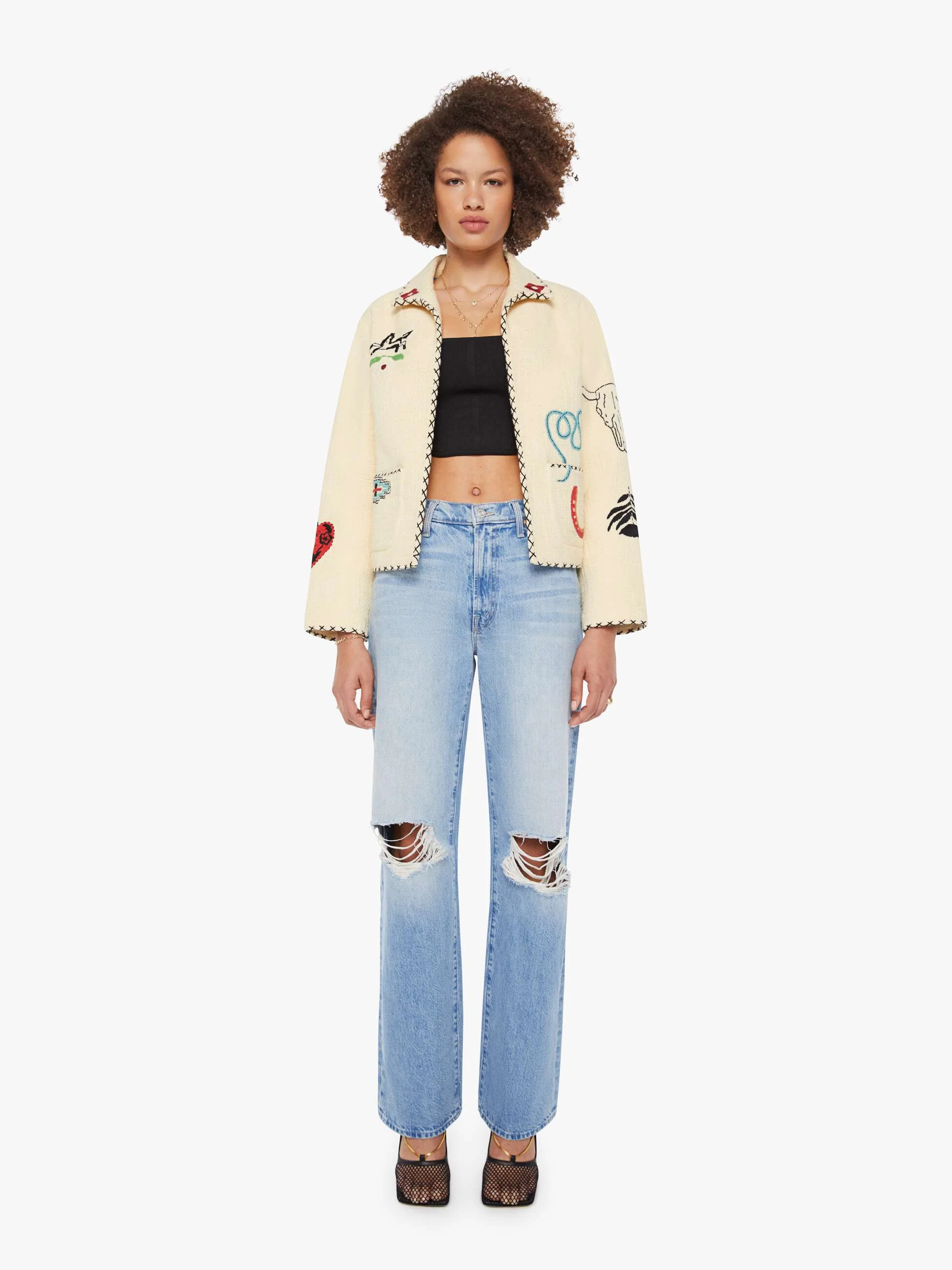 Alix of Bohemia Francis Tattoo Jacket - Rye - Image 5