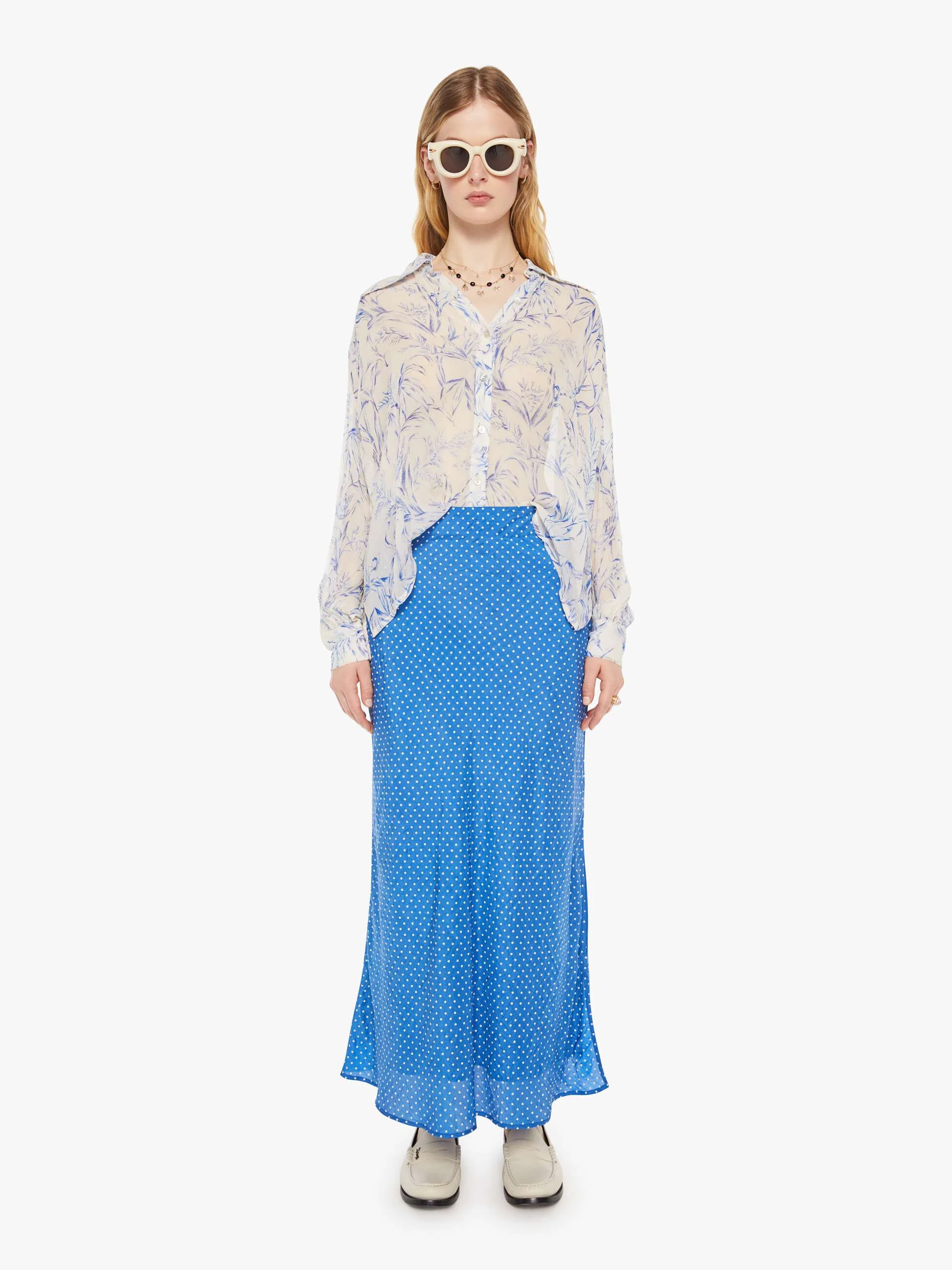 Alix Of Bohemia Poesy Shirt - White Avian - Image 5