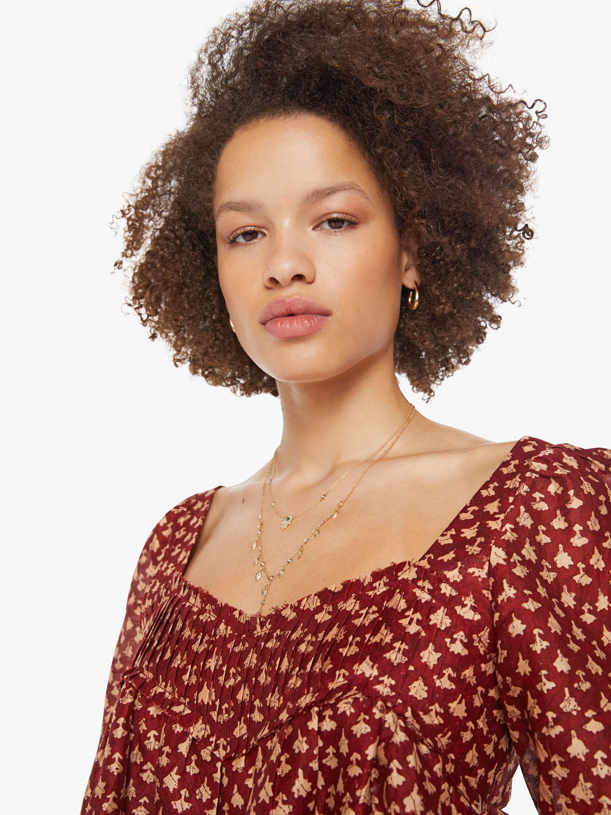 Alix of Bohemia Priya Top - Mahogany Bhutti - Image 6