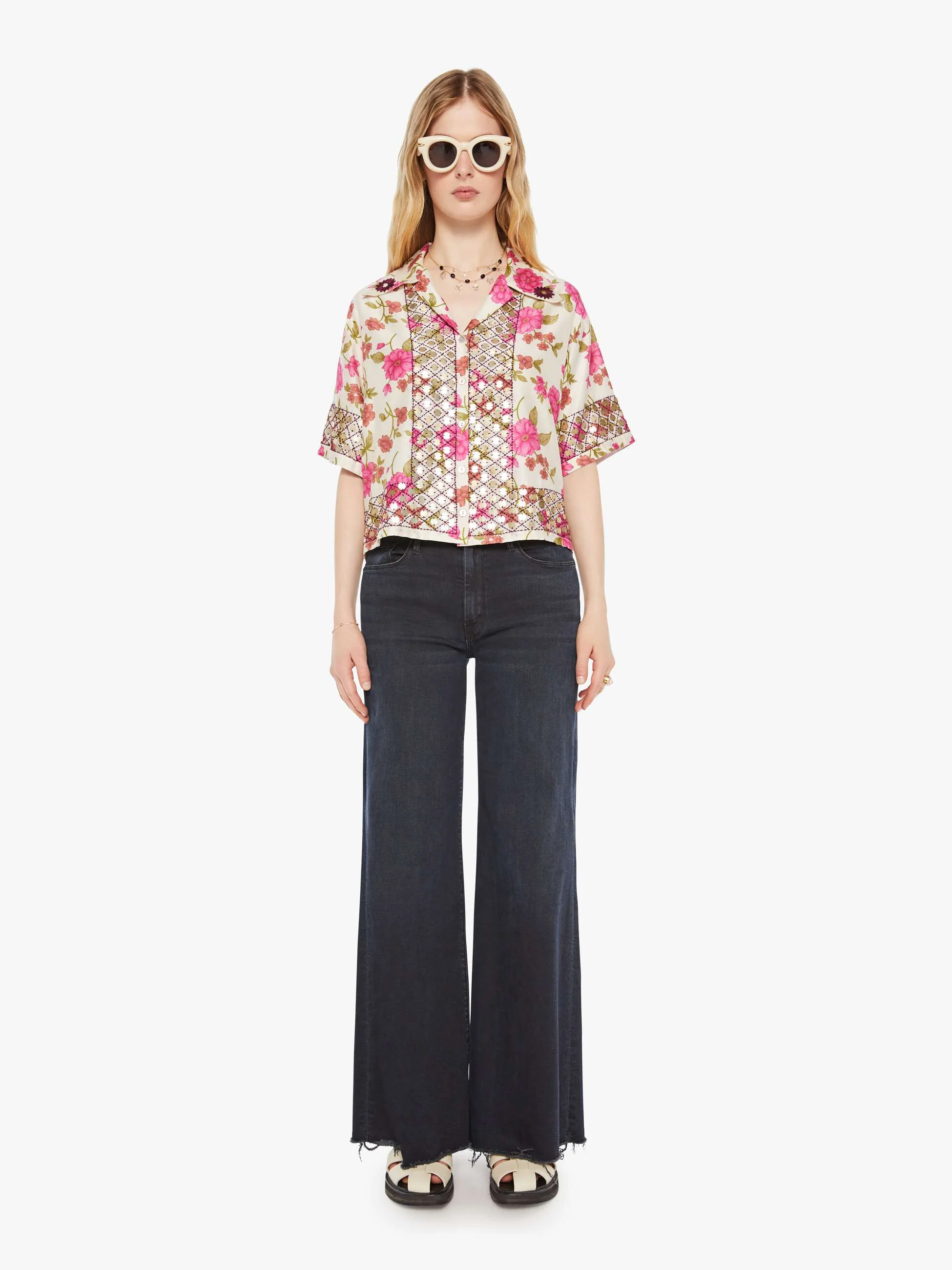 Alix Of Bohemia Stevie Coin Shirt - Camellia - Image 5
