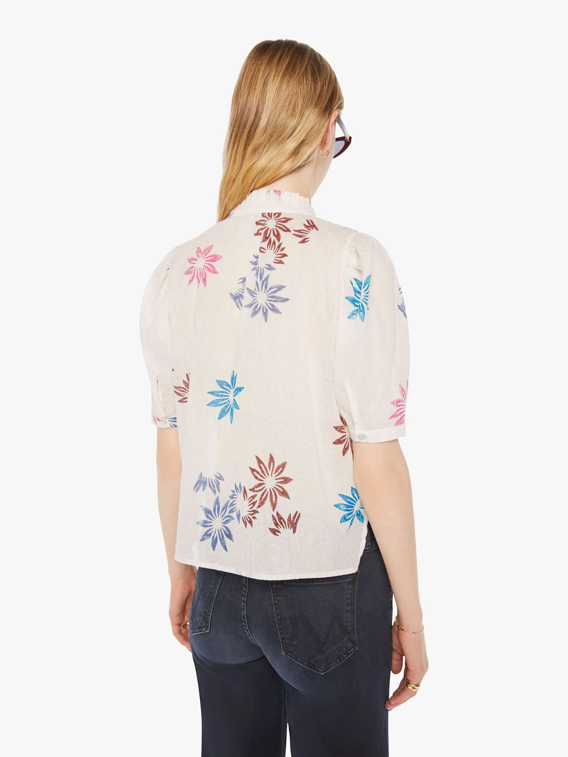 Alix Of Bohemia Winn Shirt - White Berry - Image 4