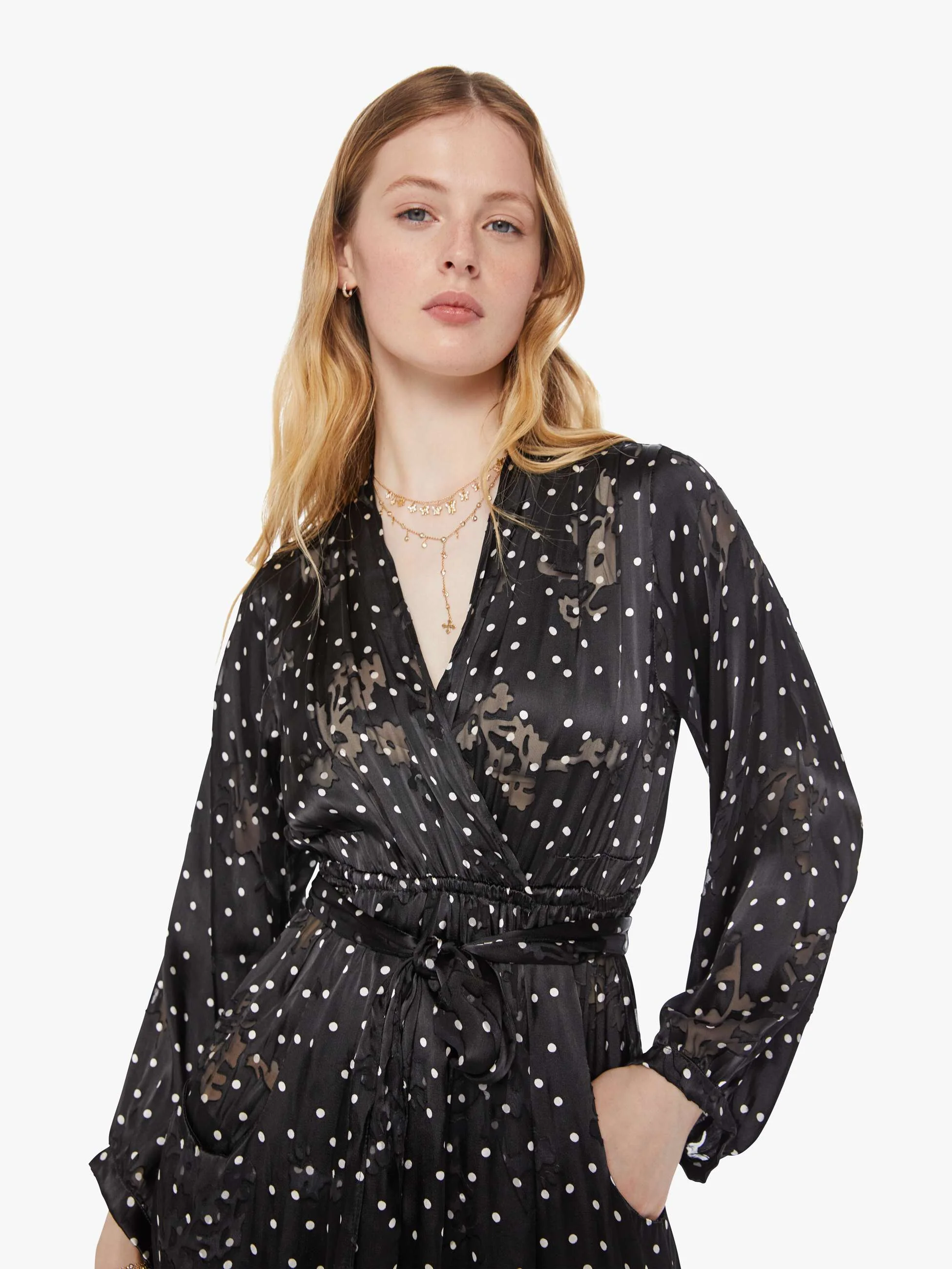 Natalie Martin Nico L/S Maxi - Midnight Burnout - Image 5