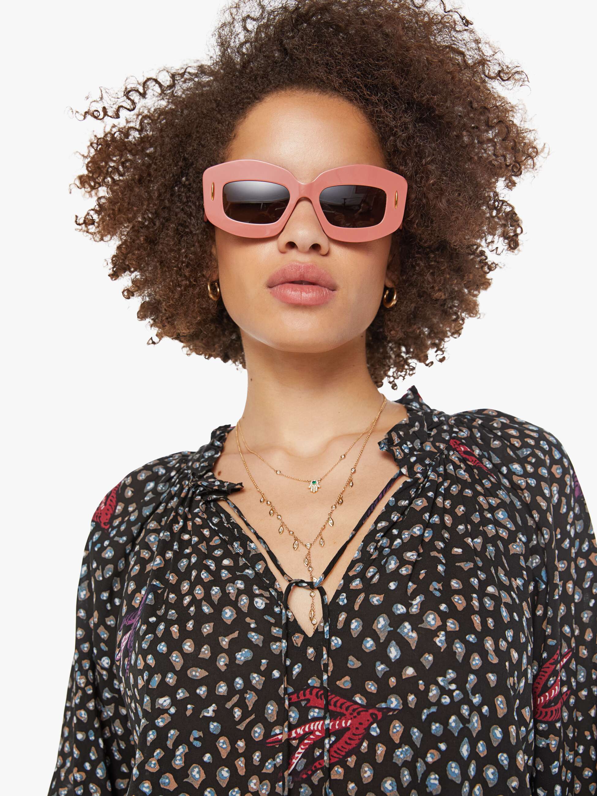 Natalie Martin Penny Blouse - Swallow Black - Image 6