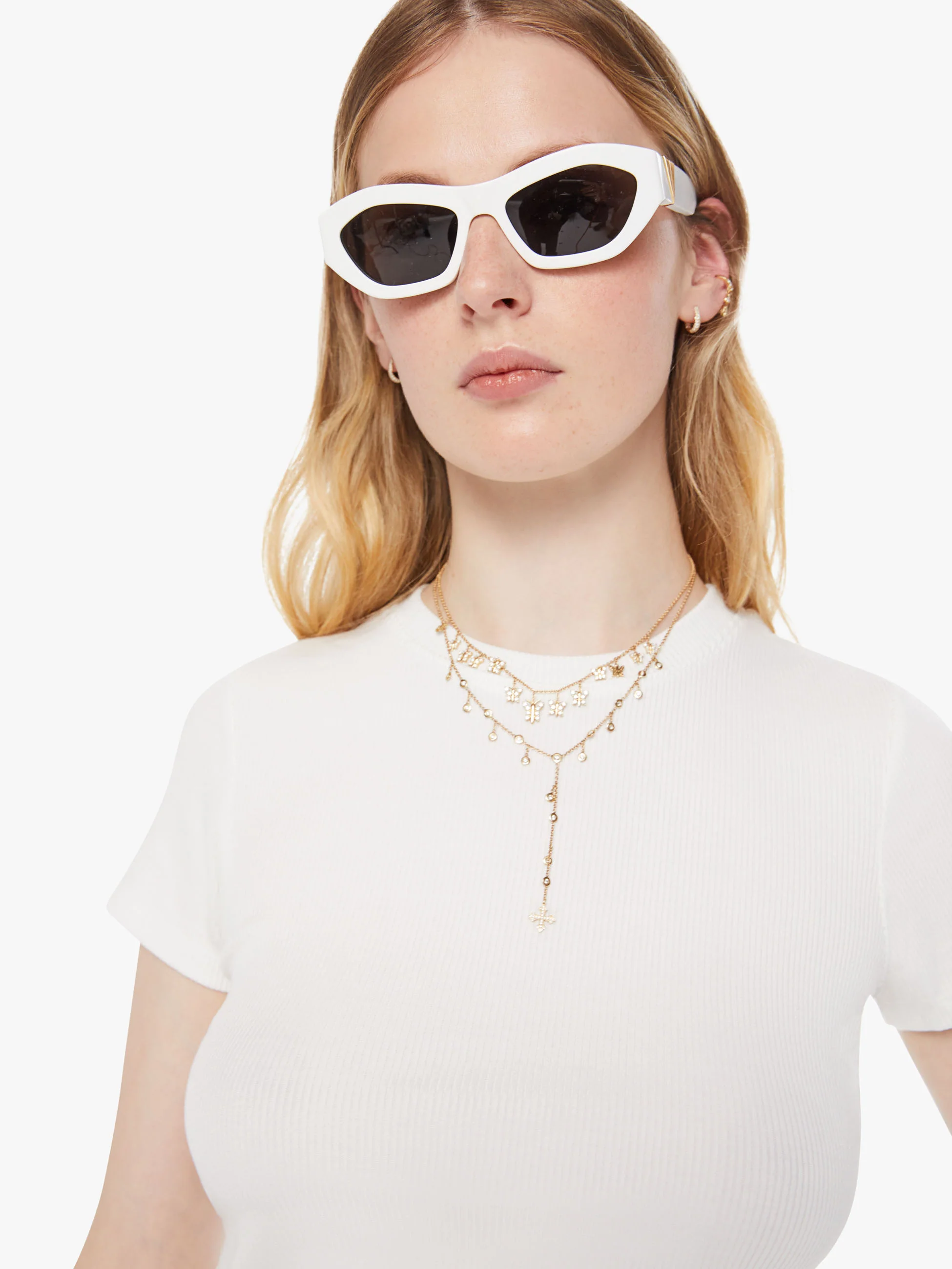 SPRWMN Baby Tee - White - Image 6