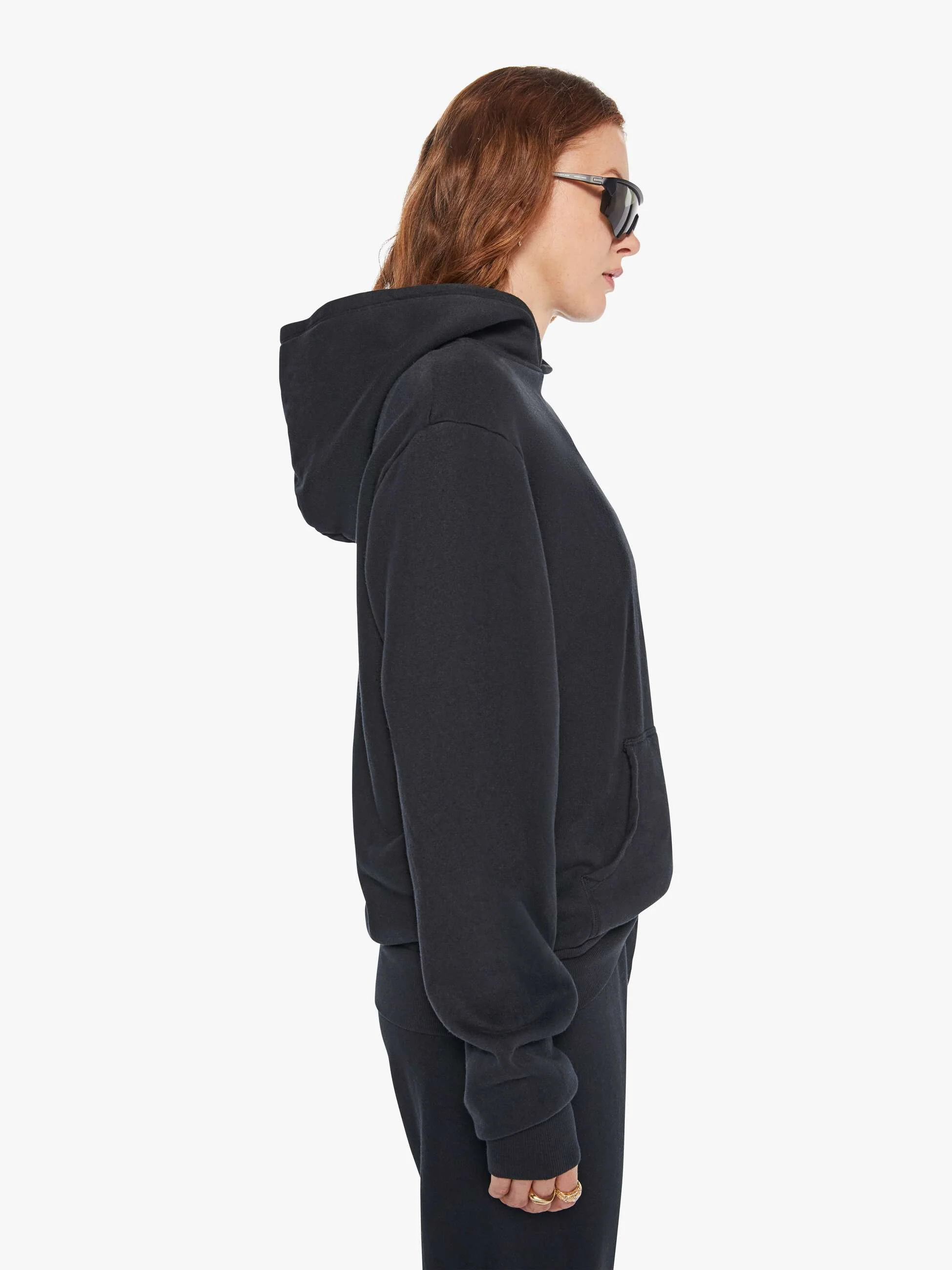 SPRWMN Heart Hoodie - Black - Image 3