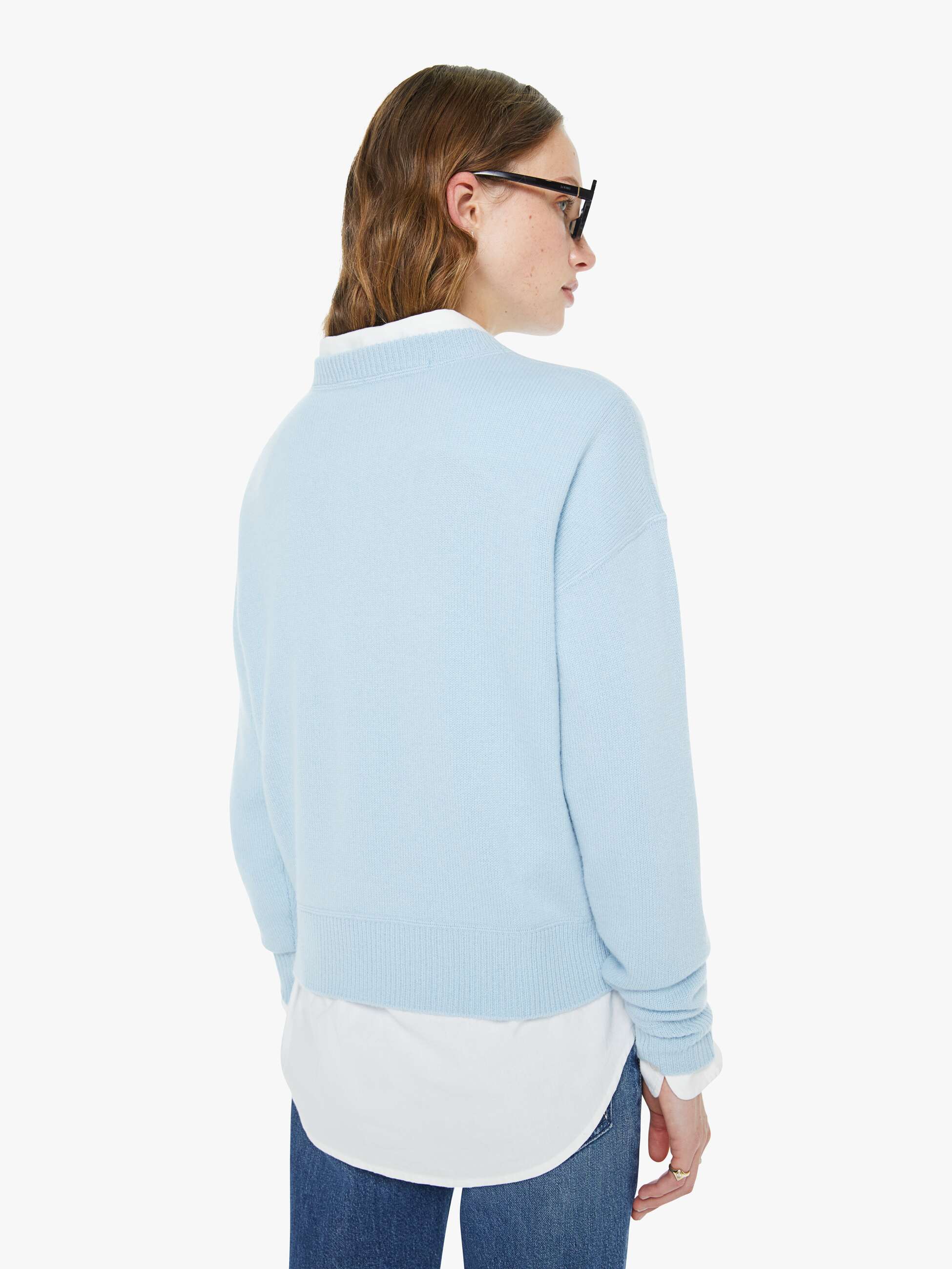 The Logo Jumper - Light Blue - Image 4